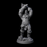 Bald Orc E Miniature for Dungeons and Dragons, Pathfinder or other TTRPGs