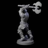Bald Orc E Miniature for Dungeons and Dragons, Pathfinder or other TTRPGs