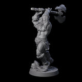 Bald Orc E Miniature for Dungeons and Dragons, Pathfinder or other TTRPGs