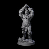 Bald Orc E Miniature for Dungeons and Dragons, Pathfinder or other TTRPGs