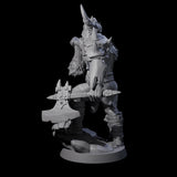 Bald Orc F Miniature for Dungeons and Dragons, Pathfinder or other TTRPGs