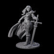 Baleth - Cloaked Fighter Miniature for Dungeons and Dragons, Pathfinder or other TTRPGs