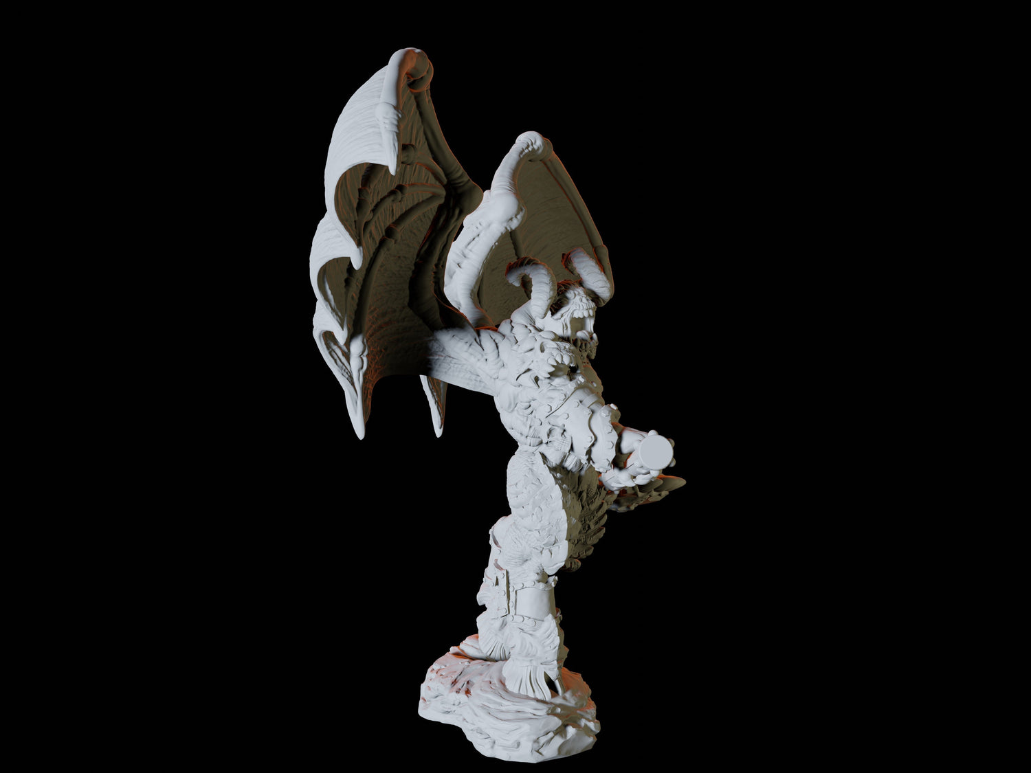 Balor Type A Miniature for Dungeons and Dragons, Pathfinder or other TTRPGs