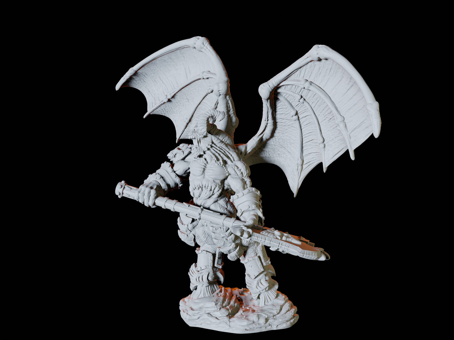 Balor Type A Miniature for Dungeons and Dragons, Pathfinder or other TTRPGs