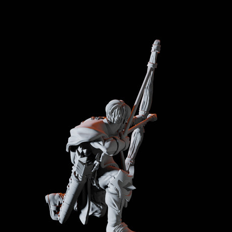 Bandit Archer Miniature for Dungeons and Dragons, Pathfinder or other TTRPGs