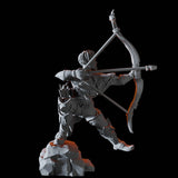 Bandit Archer Miniature for Dungeons and Dragons, Pathfinder or other TTRPGs