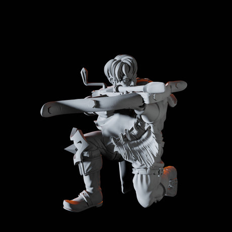 Bandit Crossbowman Miniature for Dungeons and Dragons, Pathfinder or other TTRPGs