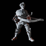 Bandit Crossbowman Miniature for Dungeons and Dragons, Pathfinder or other TTRPGs