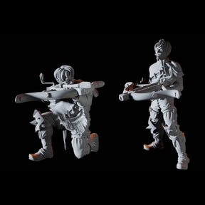 Bandit Crossbowman Miniature for Dungeons and Dragons, Pathfinder or other TTRPGs