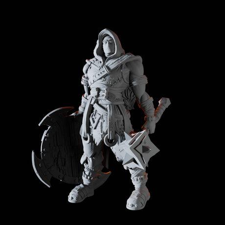 Bandit Leader Miniature for Dungeons and Dragons, Pathfinder or other TTRPGs
