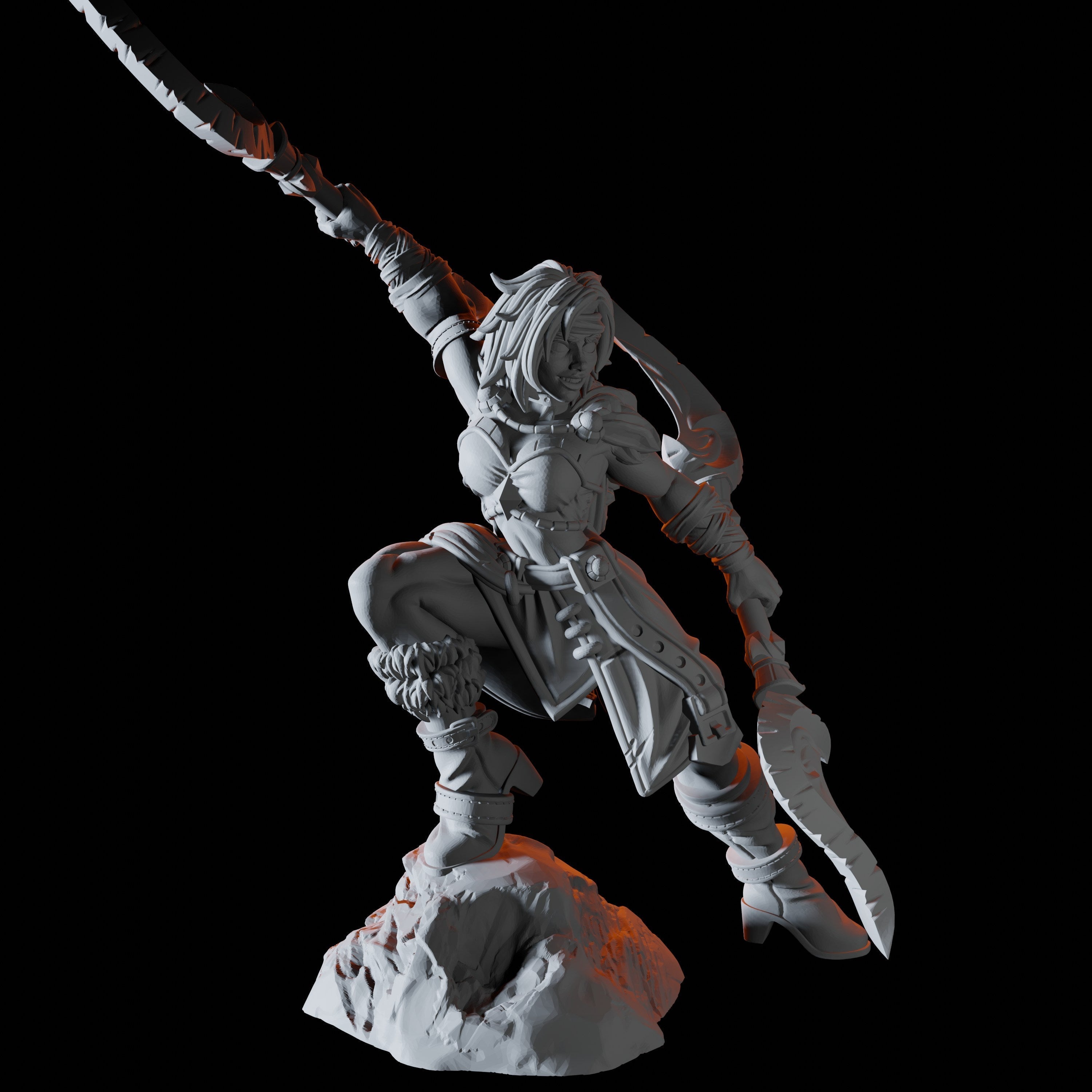 Bandit Rogue Miniature for Dungeons and Dragons - Myth Forged