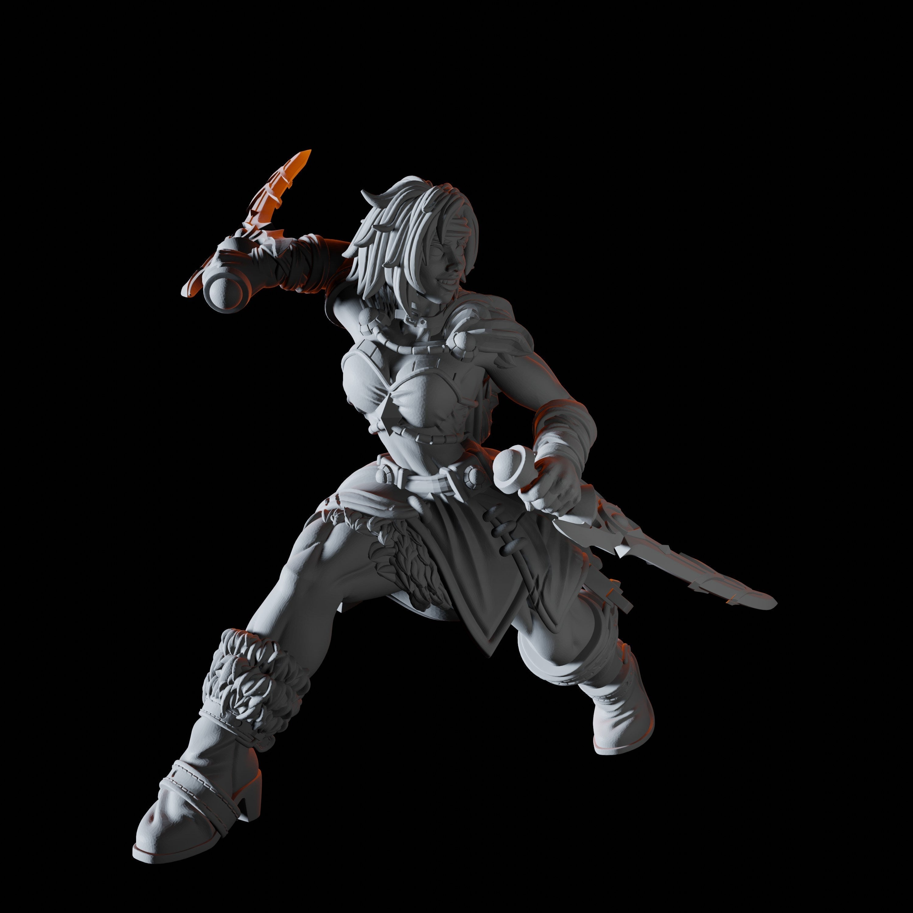 Bandit Rogue Miniature for Dungeons and Dragons - Myth Forged