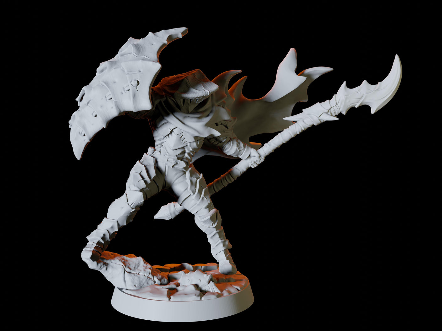 Bandlands Bandit Captain Miniature for Dungeons and Dragons, Pathfinder or other TTRPGs