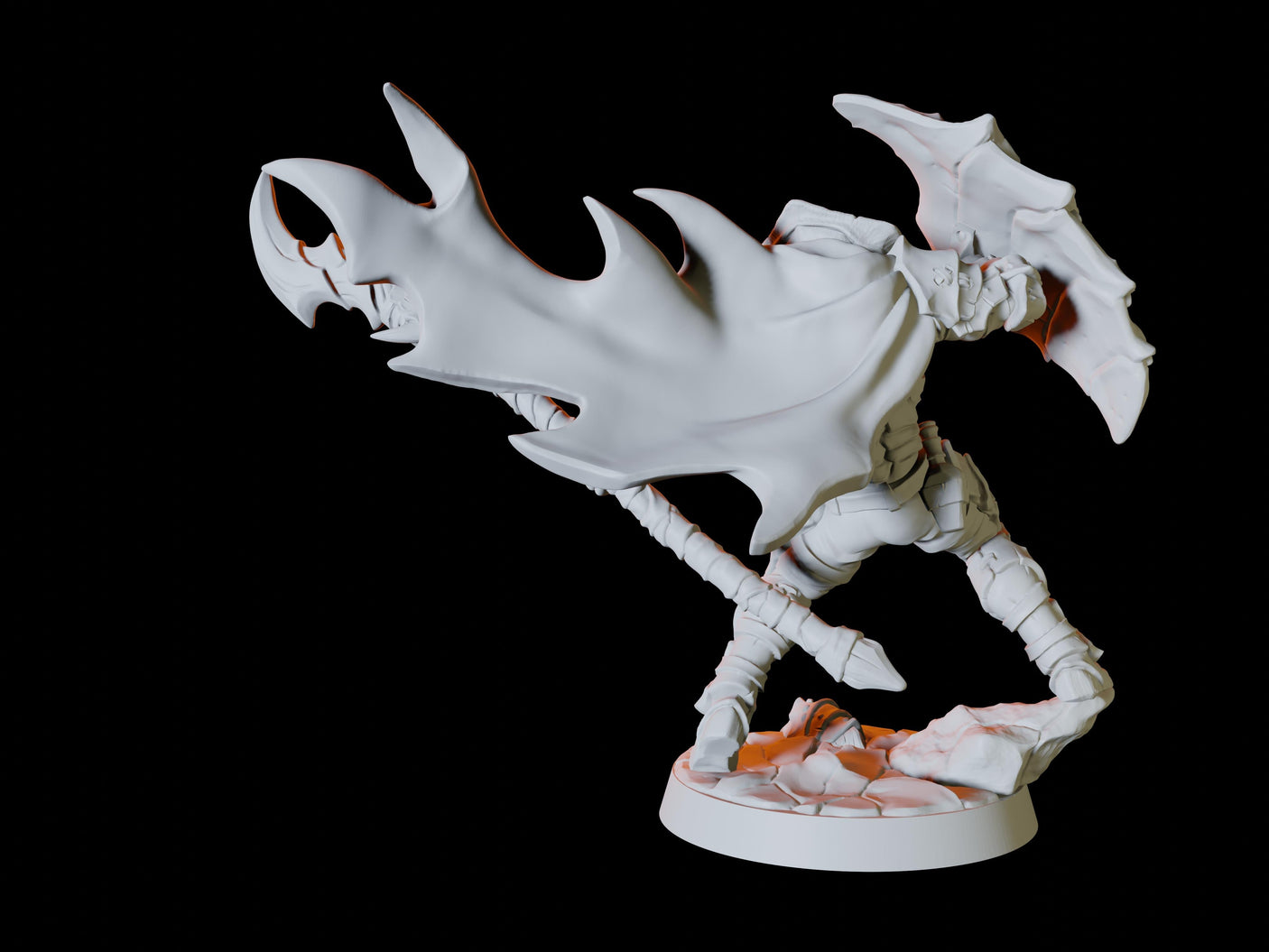 Bandlands Bandit Captain Miniature for Dungeons and Dragons, Pathfinder or other TTRPGs