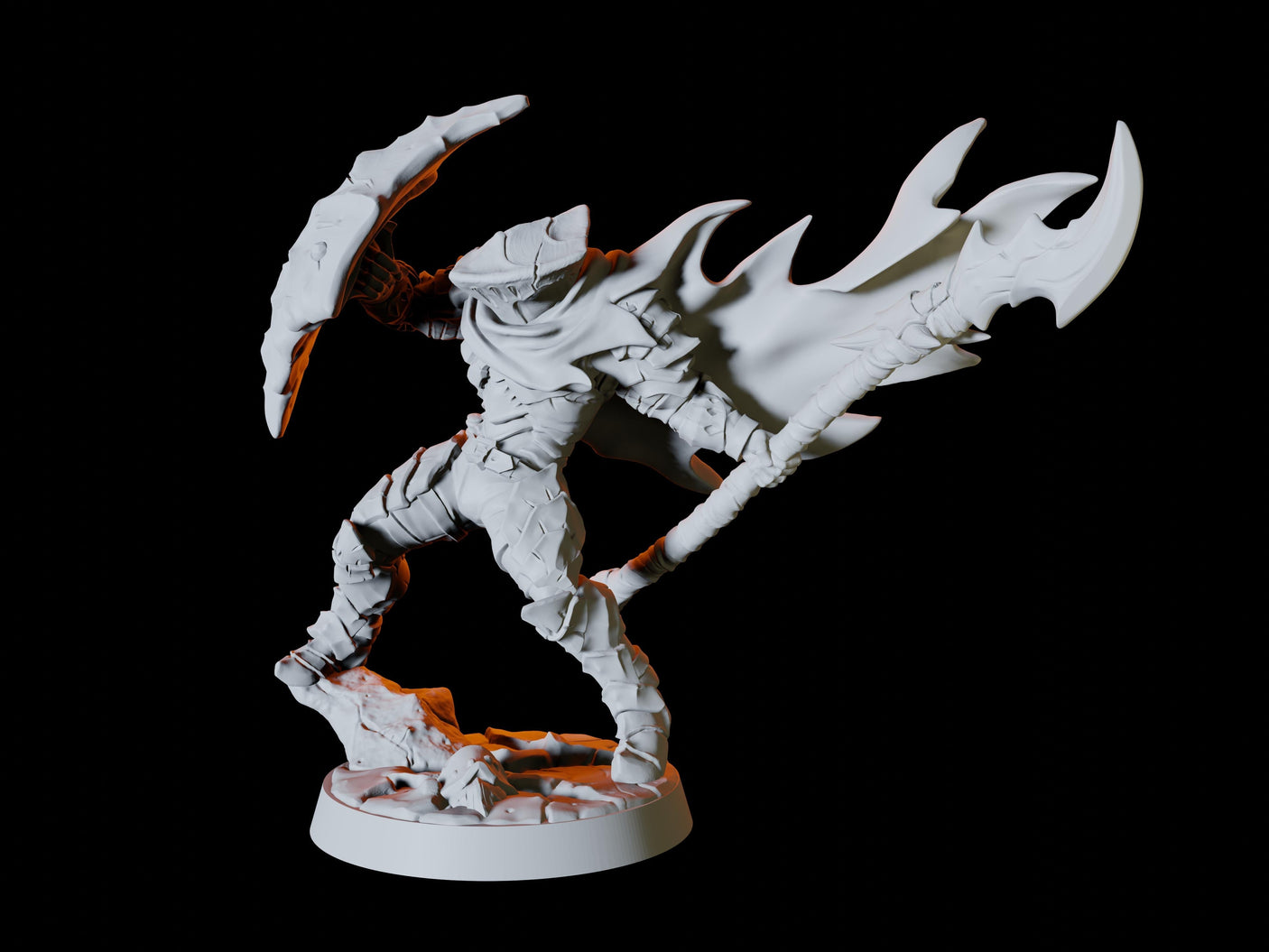 Bandlands Bandit Captain Miniature for Dungeons and Dragons, Pathfinder or other TTRPGs