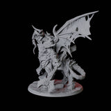 Baphomet Demon Lord Miniature for Dungeons and Dragons, Pathfinder or other TTRPGs