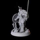 Barbarian Berserker Miniature for Dungeons and Dragons, Pathfinder or other TTRPGs