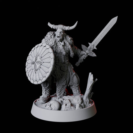 Barbarian Berserker Miniature for Dungeons and Dragons, Pathfinder or other TTRPGs