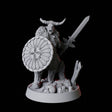 Barbarian Berserker Miniature for Dungeons and Dragons, Pathfinder or other TTRPGs