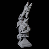 Barbarian Bust Miniature for Dungeons and Dragons, Pathfinder or other TTRPGs