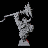 Barbarian Bust Miniature for Dungeons and Dragons, Pathfinder or other TTRPGs