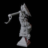 Barbarian Bust Miniature for Dungeons and Dragons, Pathfinder or other TTRPGs