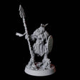 Barbarian Warrior Miniature for Dungeons and Dragons, Pathfinder or other TTRPGs