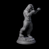 Bare Knuckle Fighter Miniature for Dungeons and Dragons, Pathfinder or other TTRPGs