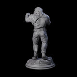 Bare Knuckle Fighter Miniature for Dungeons and Dragons, Pathfinder or other TTRPGs