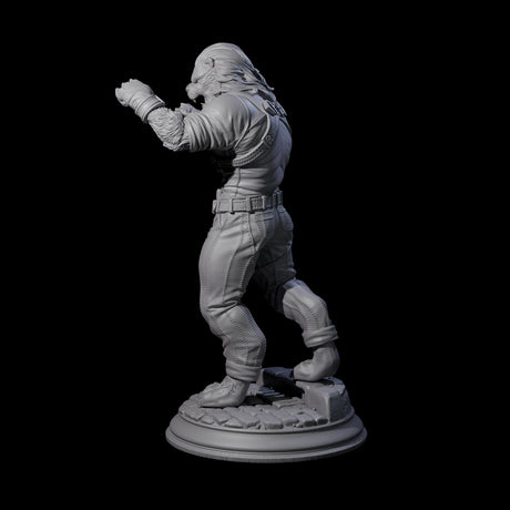 Bare Knuckle Fighter Miniature for Dungeons and Dragons, Pathfinder or other TTRPGs