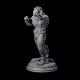 Bare Knuckle Fighter Miniature for Dungeons and Dragons, Pathfinder or other TTRPGs