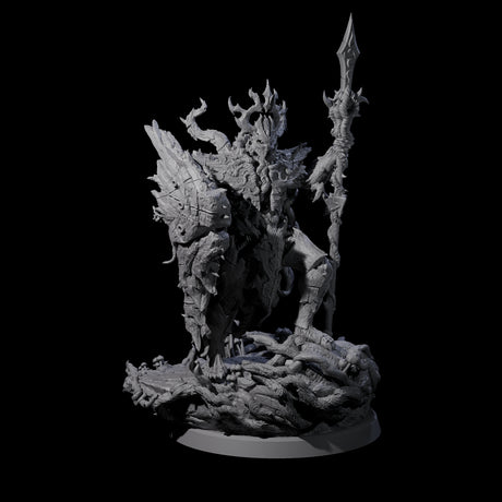 Barky Briar Knight A Miniature for Dungeons and Dragons, Pathfinder or other TTRPGs