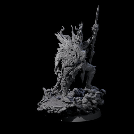 Barky Briar Knight A Miniature for Dungeons and Dragons, Pathfinder or other TTRPGs