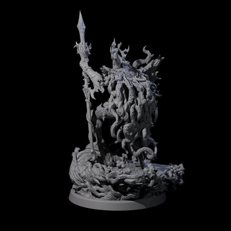 Barky Briar Knight A Miniature for Dungeons and Dragons, Pathfinder or other TTRPGs