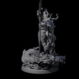 Barky Briar Knight B Miniature for Dungeons and Dragons, Pathfinder or other TTRPGs
