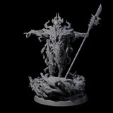 Barky Briar Knight B Miniature for Dungeons and Dragons, Pathfinder or other TTRPGs