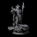 Barky Briar Knight B Miniature for Dungeons and Dragons, Pathfinder or other TTRPGs