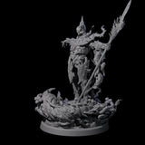 Barky Briar Knight B Miniature for Dungeons and Dragons, Pathfinder or other TTRPGs