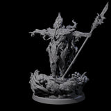 Barky Briar Knight B Miniature for Dungeons and Dragons, Pathfinder or other TTRPGs