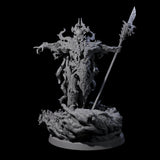 Barky Briar Knight B Miniature for Dungeons and Dragons, Pathfinder or other TTRPGs