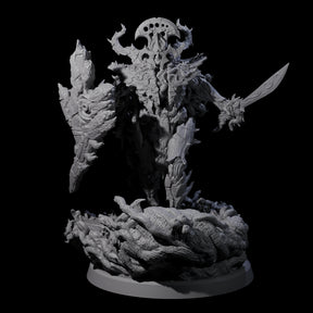 Barky Briar Knight C Miniature for Dungeons and Dragons, Pathfinder or other TTRPGs