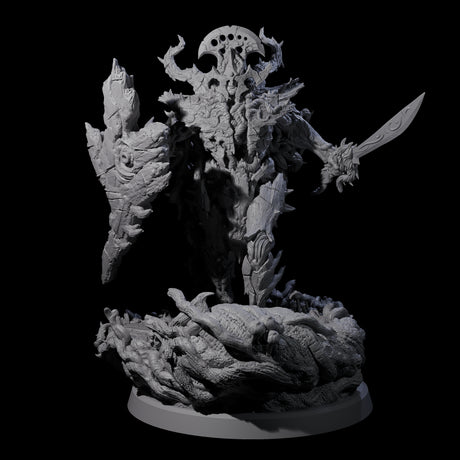 Barky Briar Knight C Miniature for Dungeons and Dragons, Pathfinder or other TTRPGs