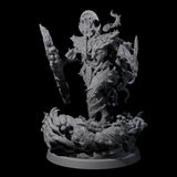 Barky Briar Knight C Miniature for Dungeons and Dragons, Pathfinder or other TTRPGs