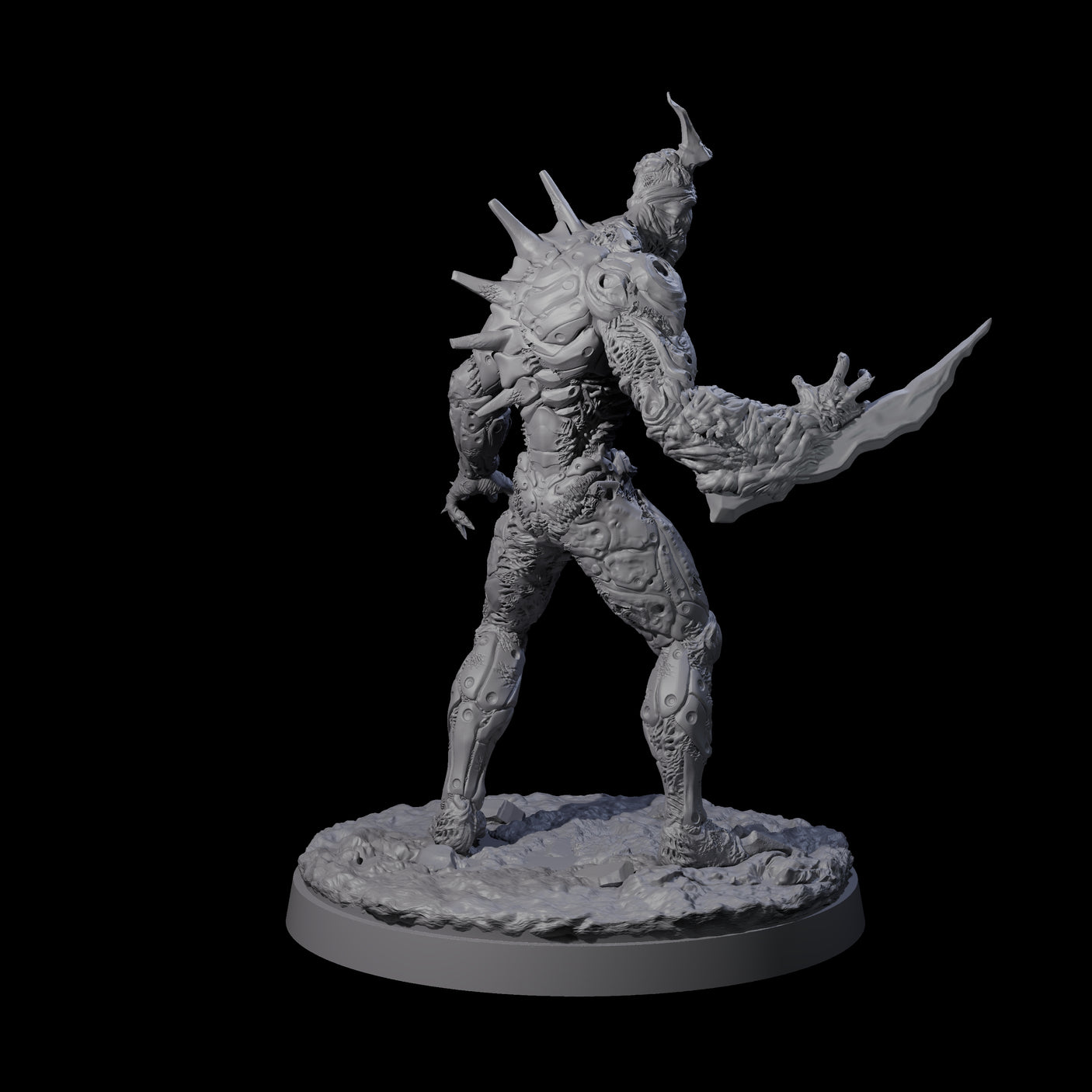 Barky Hive Guardian A Miniature for Dungeons and Dragons, Pathfinder or other TTRPGs