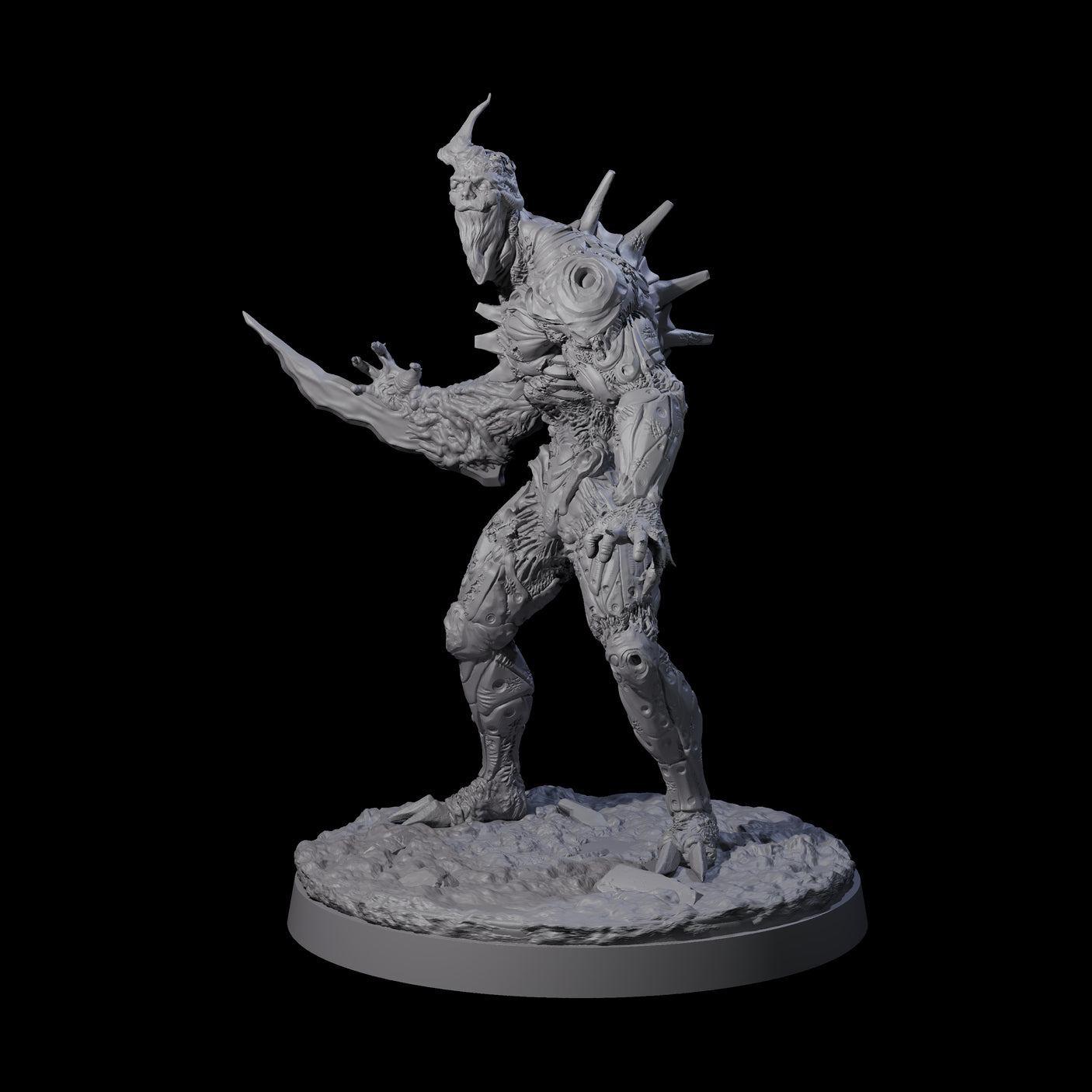 Barky Hive Guardian A Miniature for Dungeons and Dragons, Pathfinder or other TTRPGs
