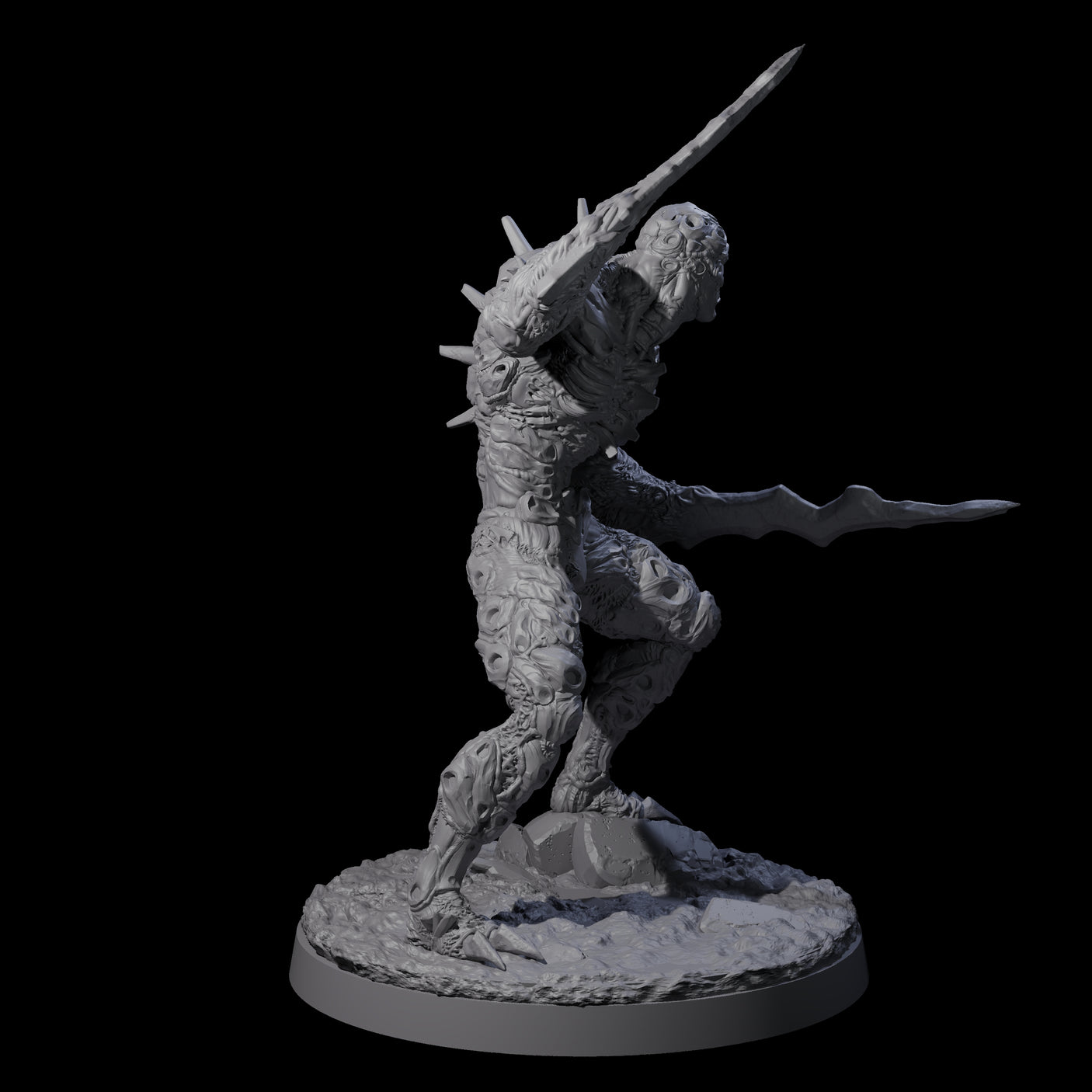 Barky Hive Guardian C Miniature for Dungeons and Dragons, Pathfinder or other TTRPGs