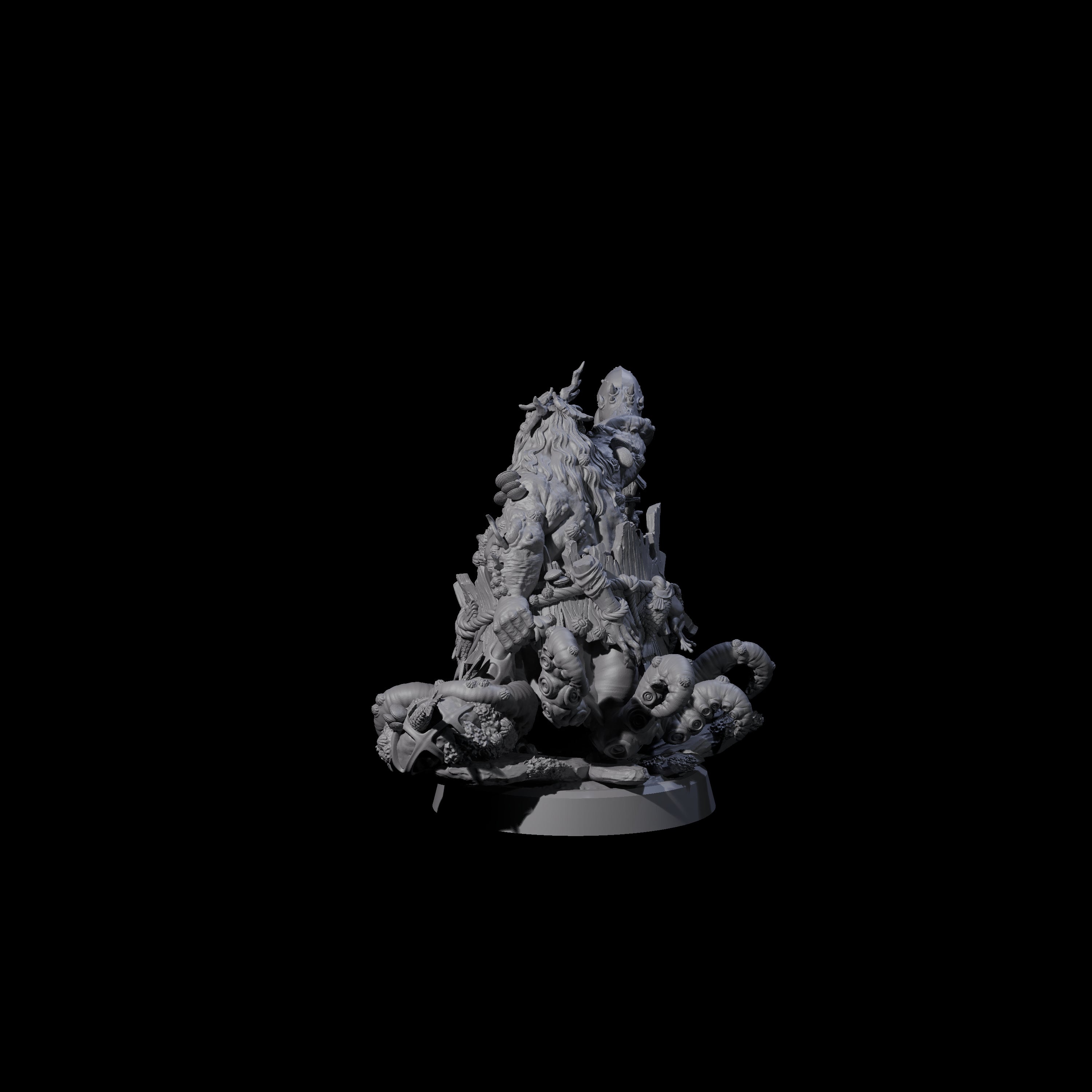 Barnacle Encrusted Sea Hag Miniature for Dungeons and Dragons, Pathfinder or other TTRPGs