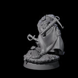 Barovian Dwarf Hunter Miniature for Dungeons and Dragons, Pathfinder or other TTRPGs