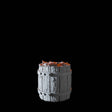 Barrel of Fish Miniature for Dungeons and Dragons, Pathfinder or other TTRPGs