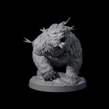 Battle Hardened Dire Bear A Miniature for Dungeons and Dragons, Pathfinder or other TTRPGs